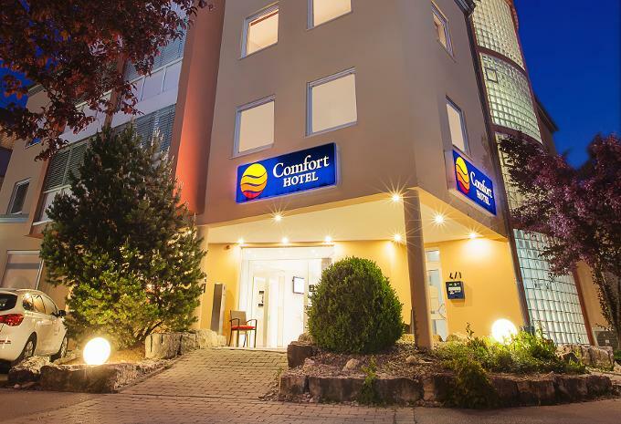 Comfort Hotel Ulm/Blaustein Buitenkant foto